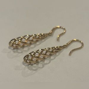 Retired Tiffany & Co. 18k Venezia Luce Drop Earrings Paloma Picasso